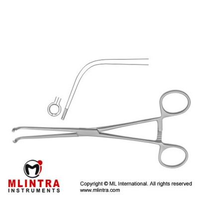 Javid Carotid Shunt Clamp Stainless Steel, 18 cm - 7"